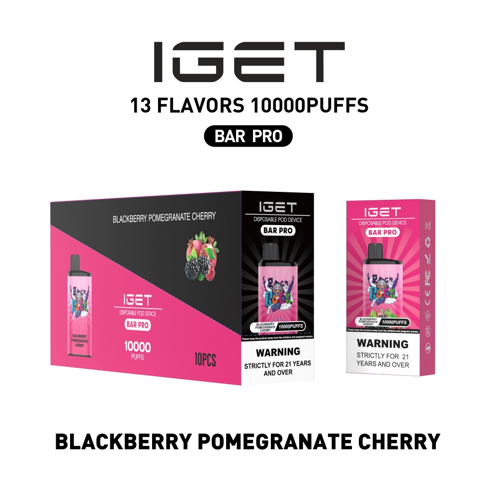 Iget Bar Pro Blackberry Pomegranate Cherry - 图片 2