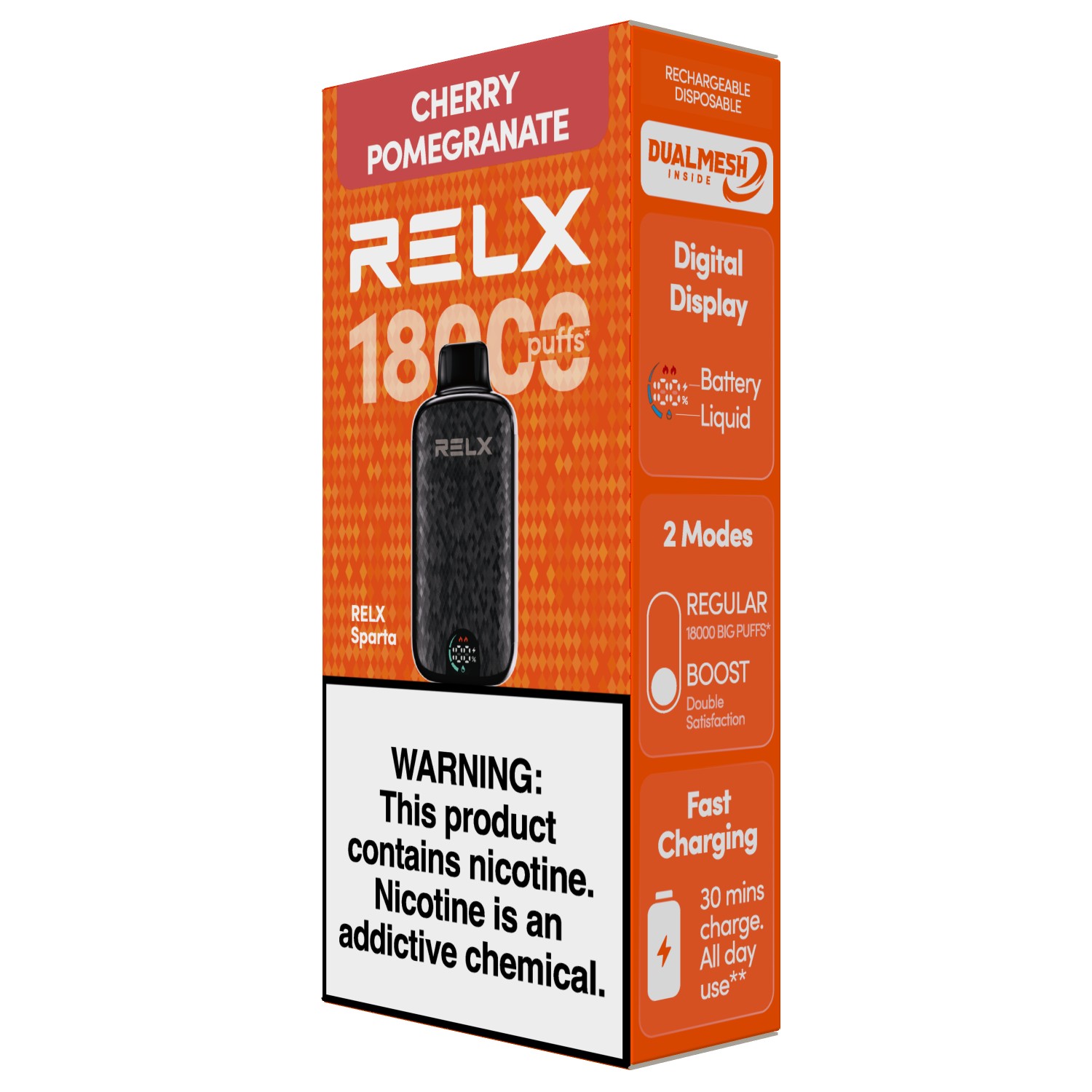 RELX Sparta 18000 Cherry Pomegranate - 图片 3