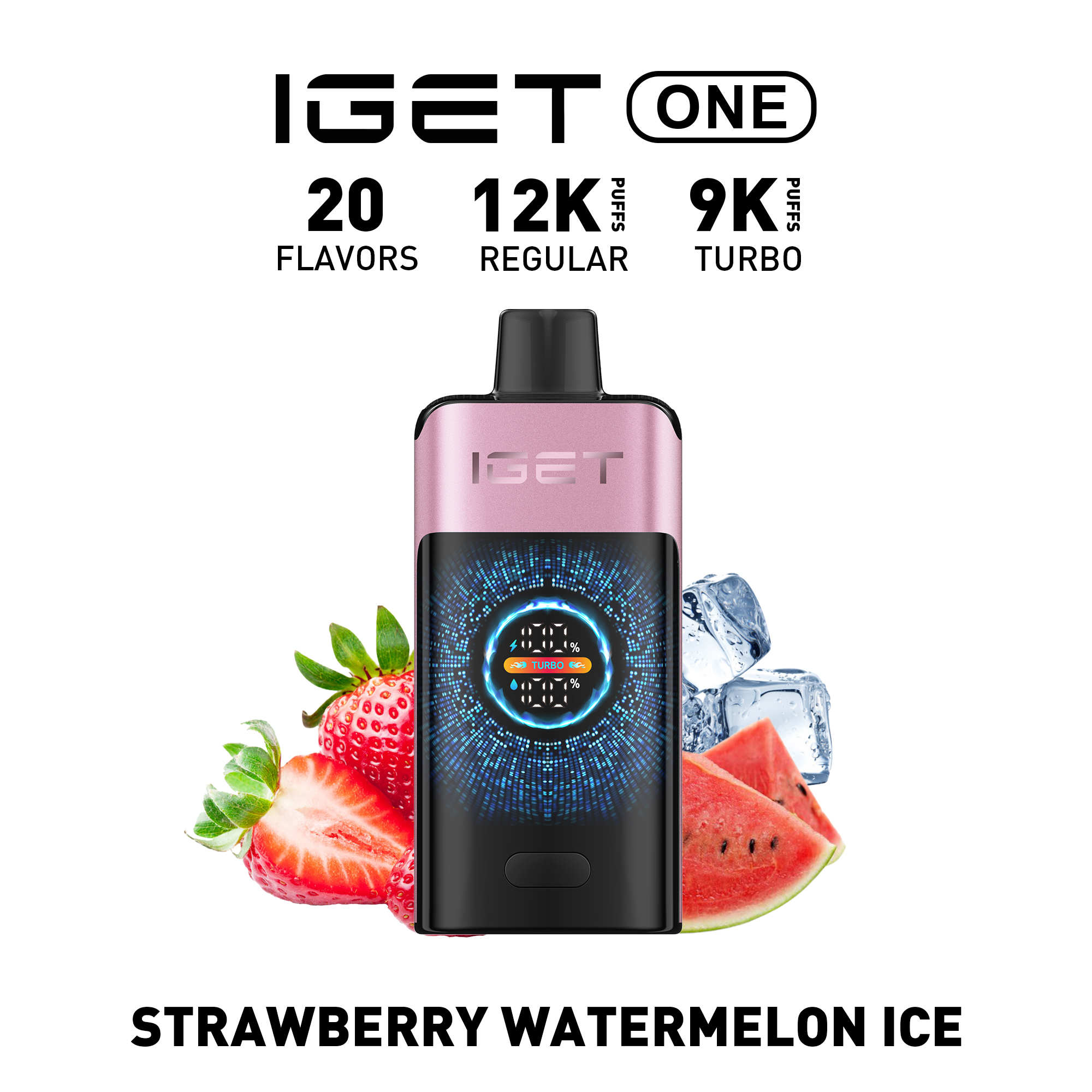 iGet ONE 12000 - Strawberry Watermelon Ice