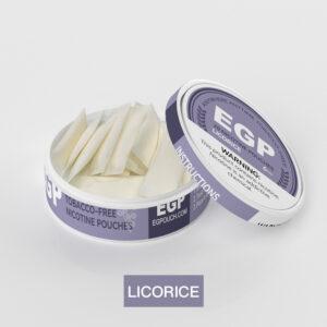 EGP Nicotine Pouch Licorice 6mg