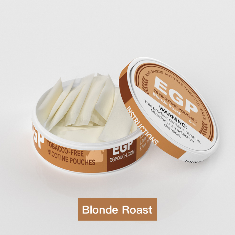 EGP Nicotine Pouch Blonde Roast 6mg