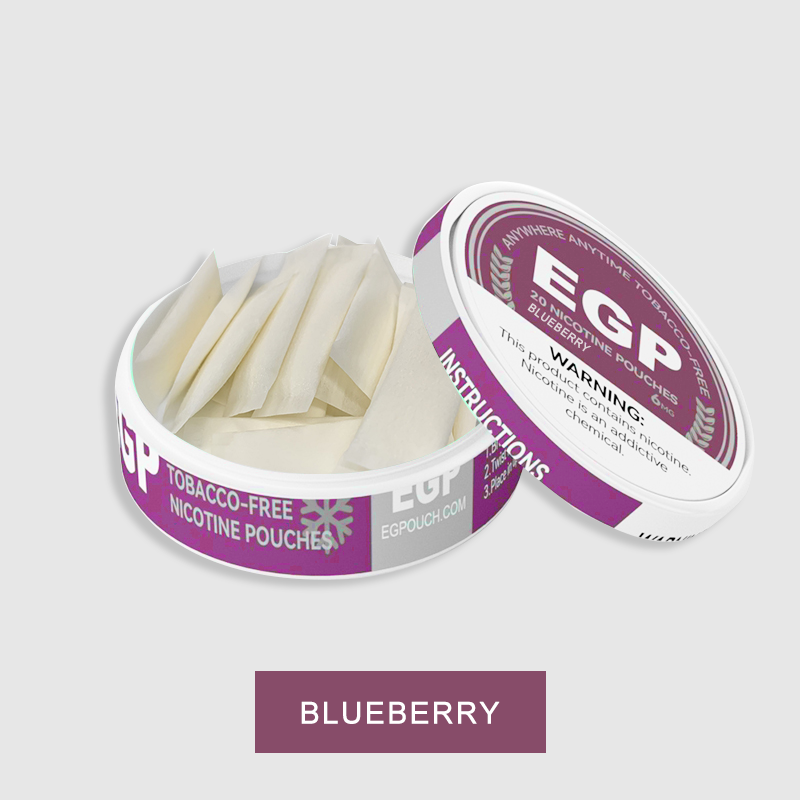 EGP Nicotine Pouch Blueberry 6mg